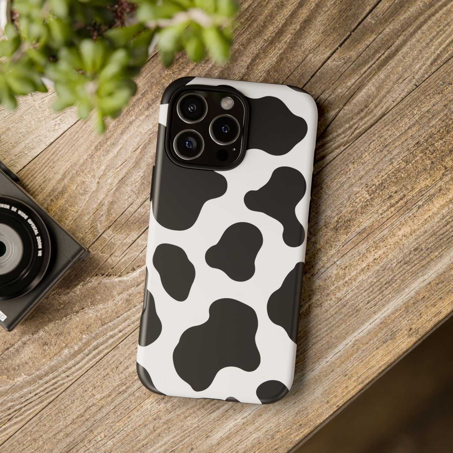 Cow Print Phone Case - Tough Cases for Trendy Protection