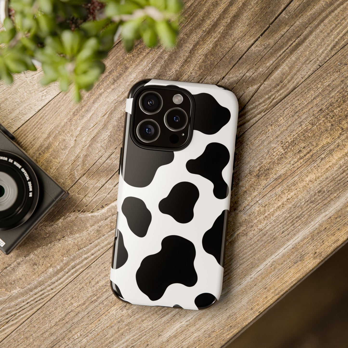 Cow Print Phone Case - Tough Cases for Trendy Protection