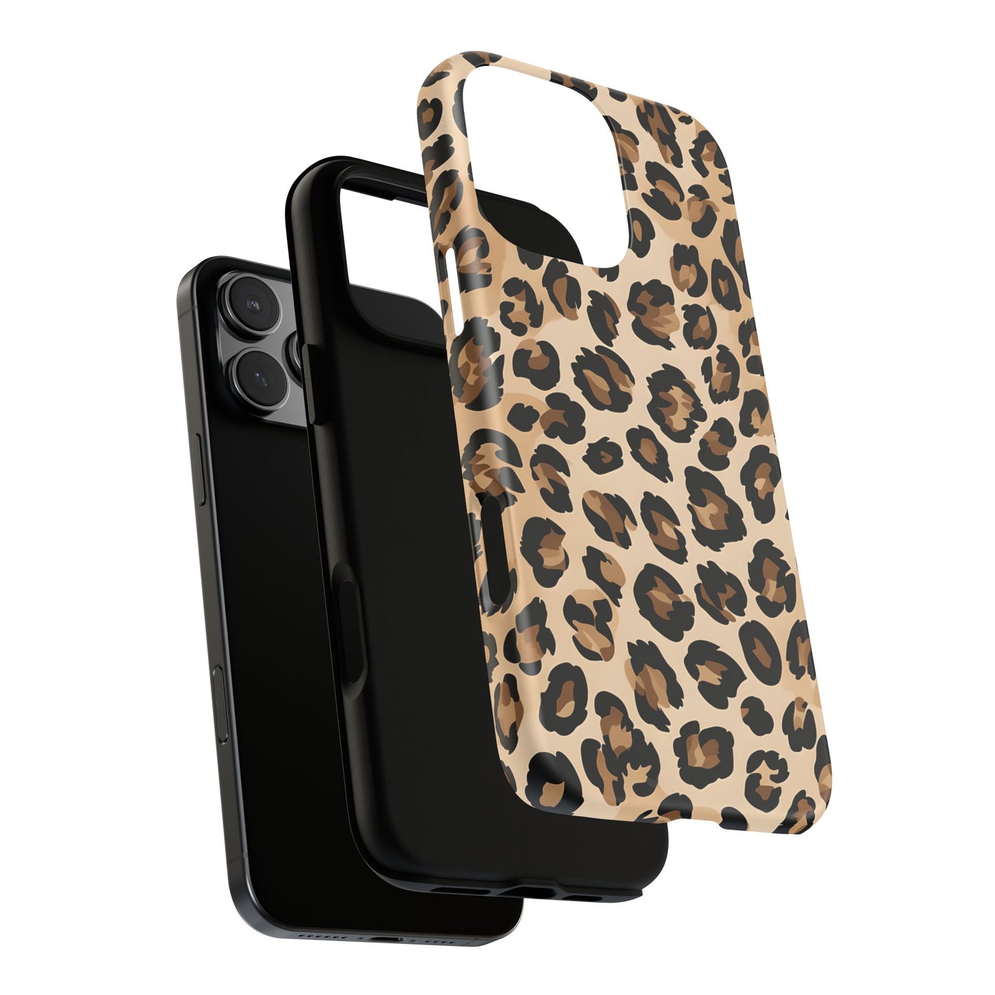 Wild Leopard Print Phone Case - Tough Protection for Animal Lovers
