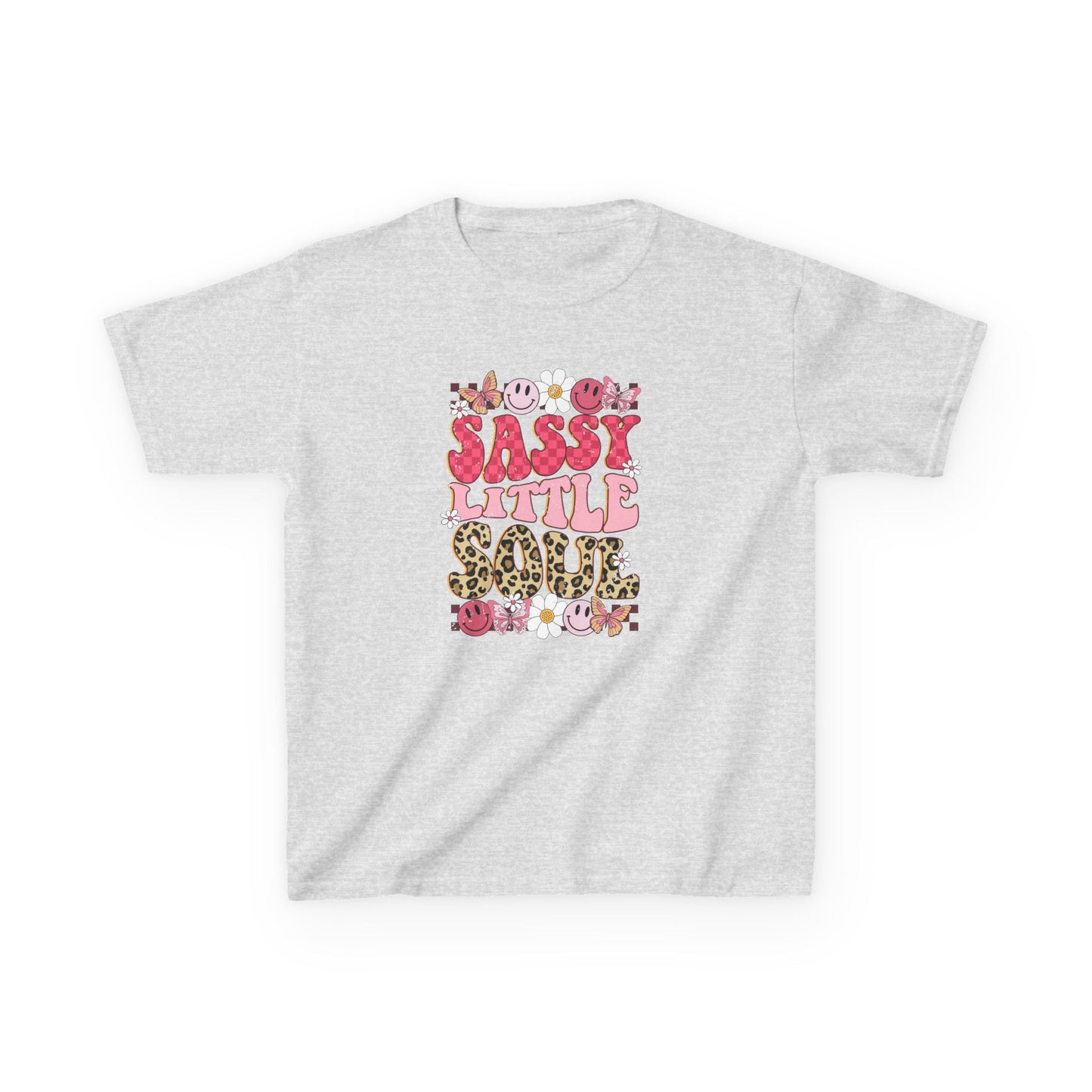 Sassy Little Soul Kids Tee - Fun & Trendy Heavy Cotton Shirt for Children