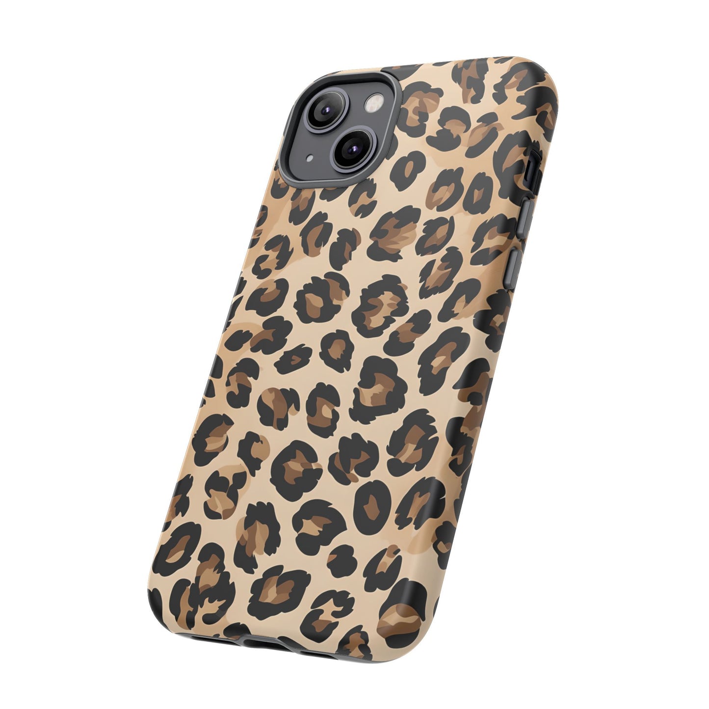 Wild Leopard Print Phone Case - Tough Protection for Animal Lovers