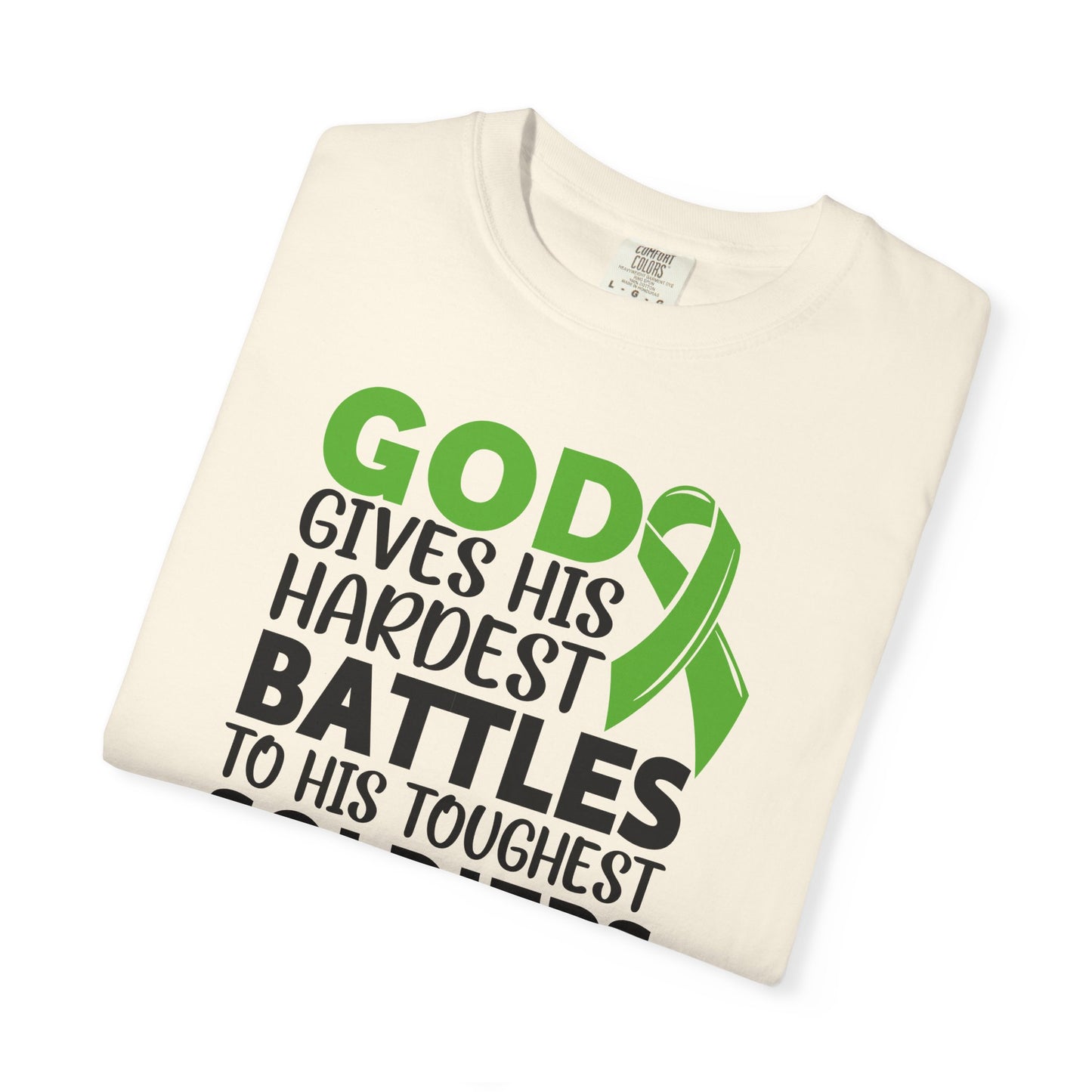God Gives His Toughest Soldiers T-shirt, Lymphoma Awareness Tee, Unisex Garment-Dyed Shirt, Support Cancer Fighters, Gift for [...]