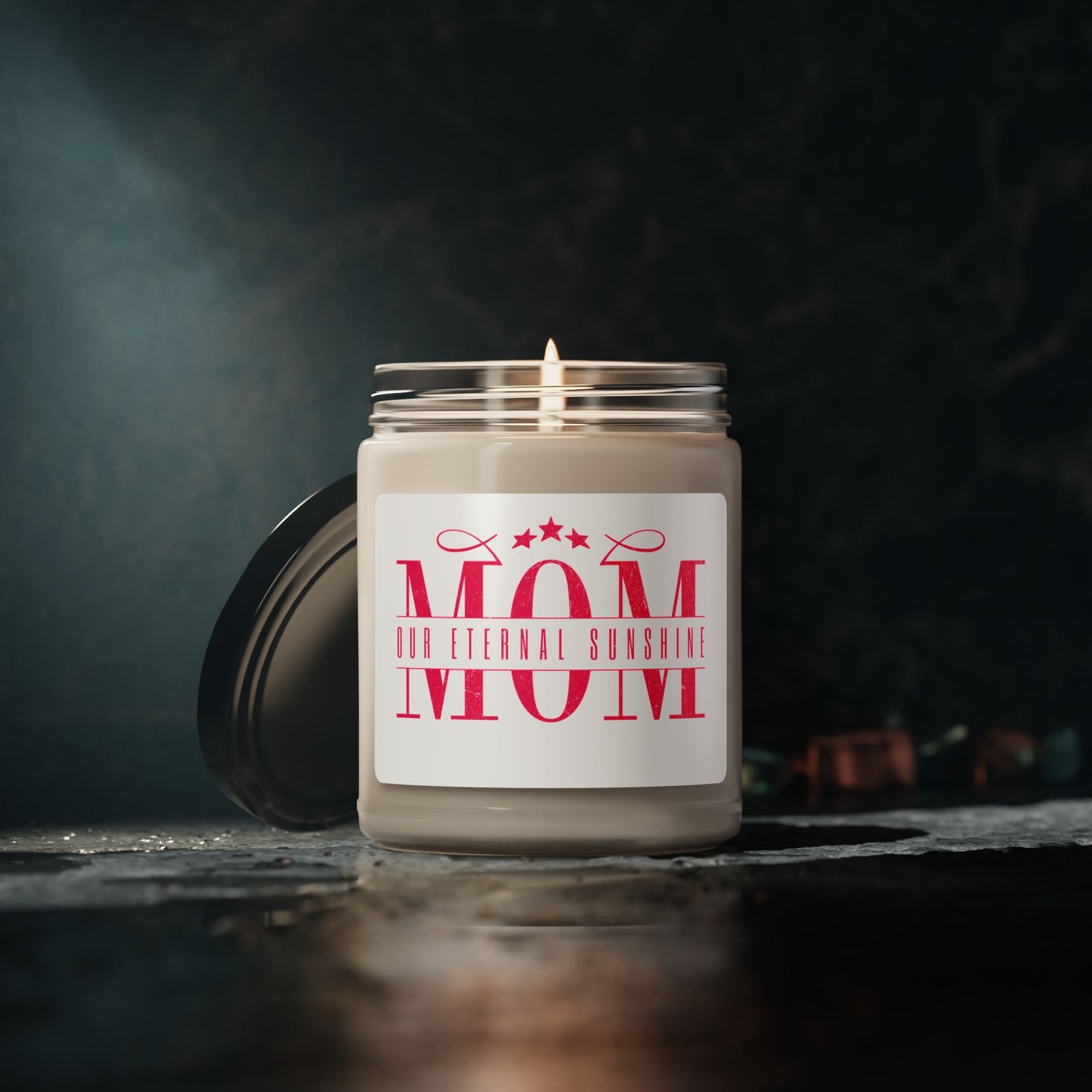 PERSONALIZED-Mom Scented Soy Candle - Our Eternal Sunshine - 9oz