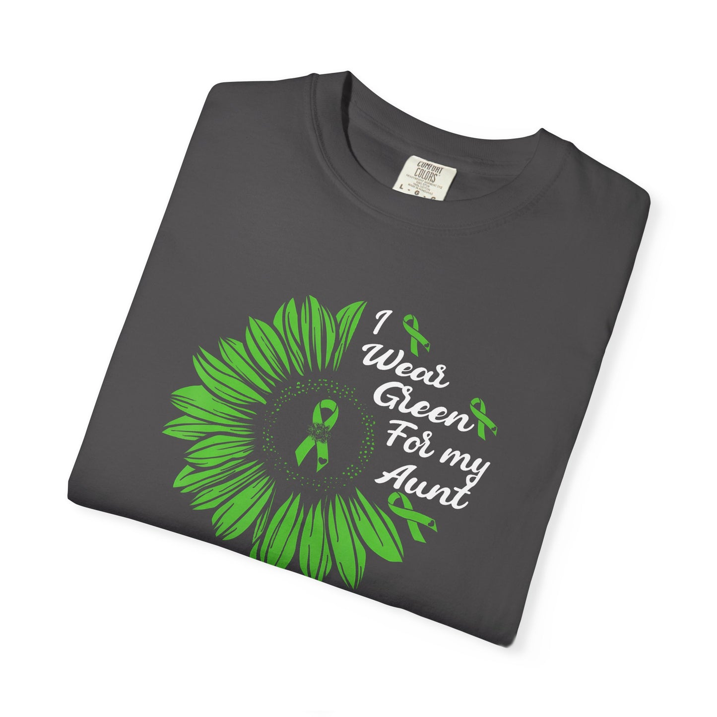 Unisex Garment-Dyed T-shirt for Aunts | I Wore Green For My Aunt | Gifts for Aunts, Family Reunion, Birthday Tee, Unique Aunt Shirt, [...]