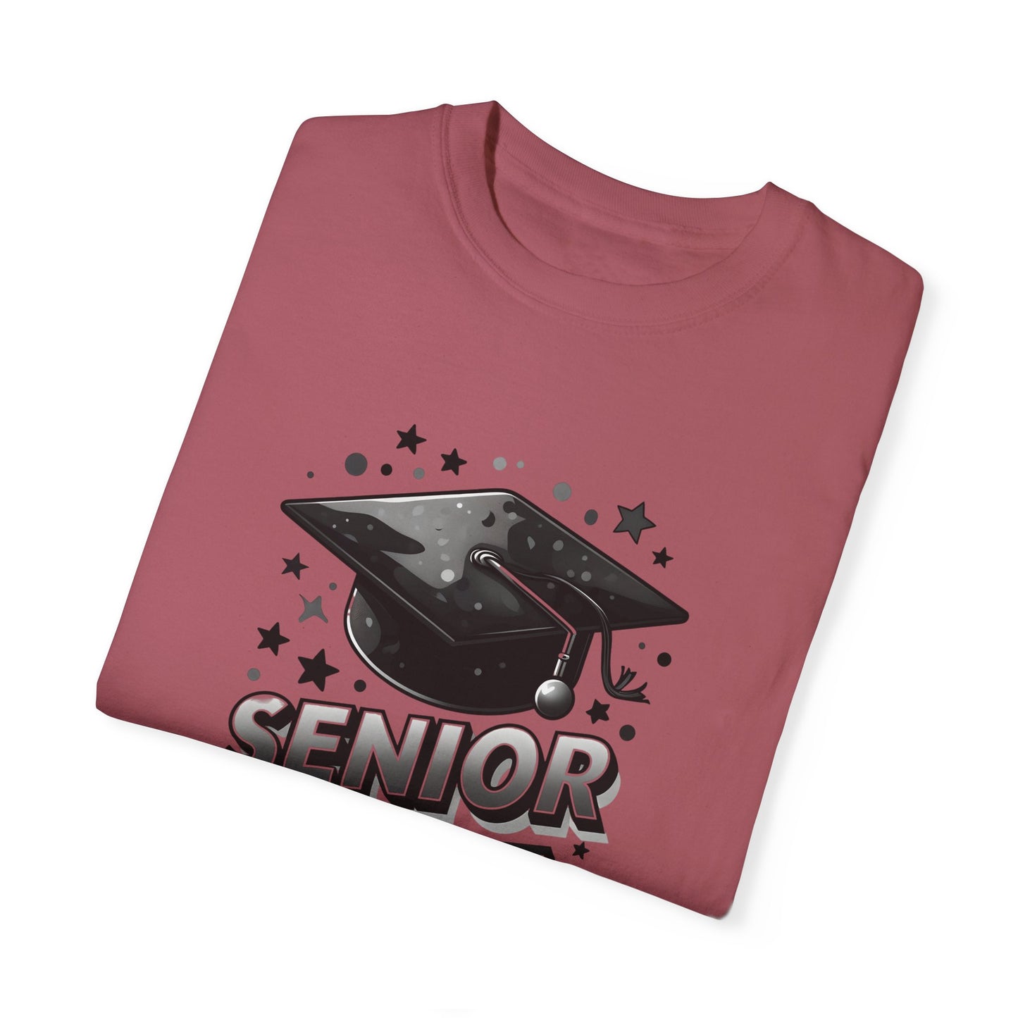 Senior 2025 Unisex Garment-Dyed T-Shirt - Graduation Celebration Tee