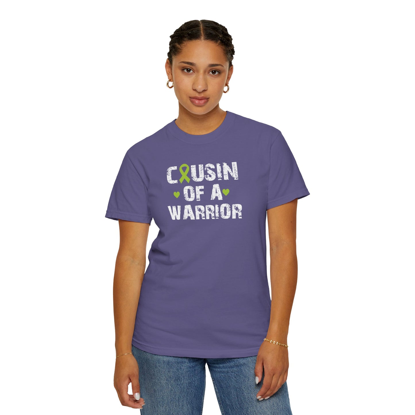 Cousin of a Warrior T-Shirt | Unisex Garment-Dyed Tee | Supportive Gift for Family, Cancer Awareness, Casual Wear, Gifts for Loved [...]