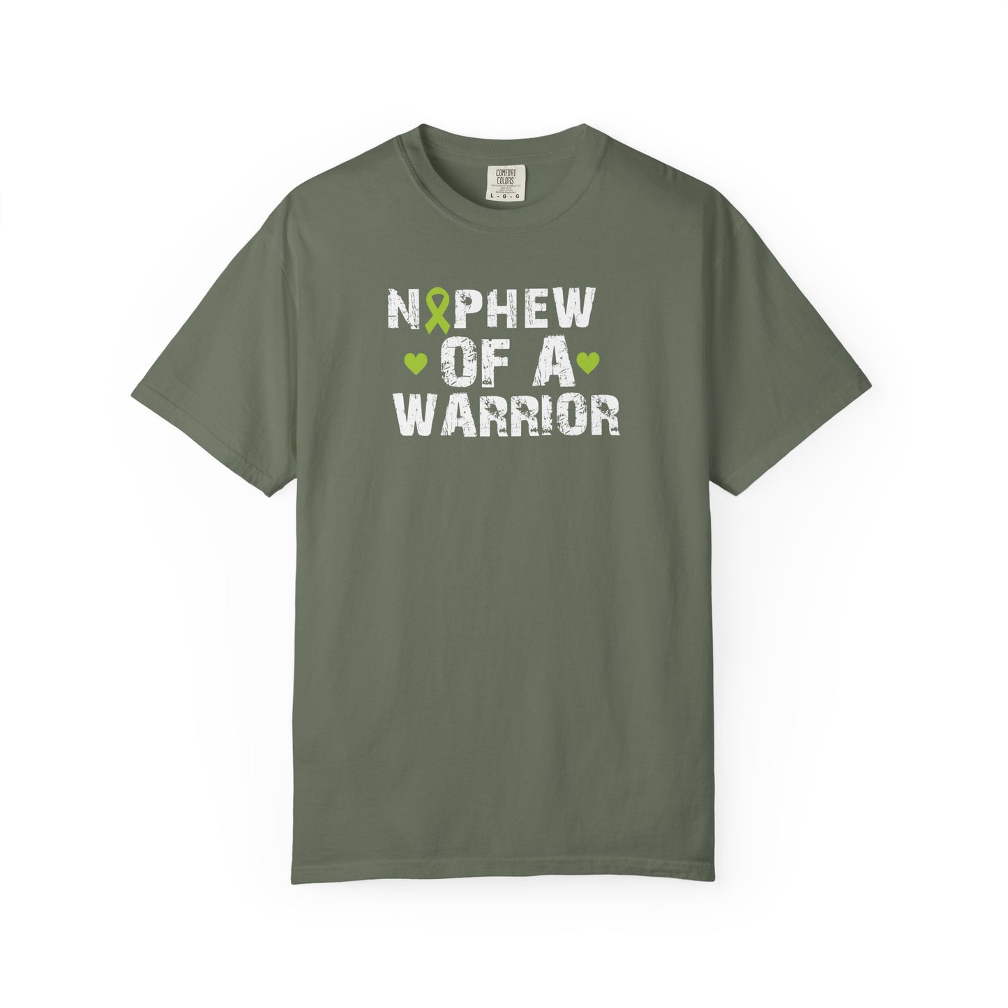 Unisex Warrior Nephew T-Shirt, Support Cancer Awareness Tee, Gift for Family, Comfortable Casual Wear, Unisex Cancer Support Shirt