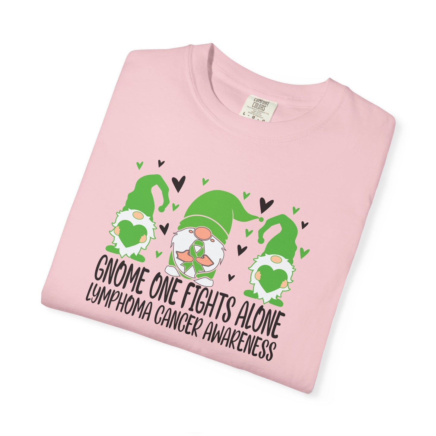 Gnome Fights Alone Tee | Lymphoma Awareness T-Shirt, Supportive Gift for Cancer Awareness Month, Unisex Shirt for Gnome Lovers, Fight [...]