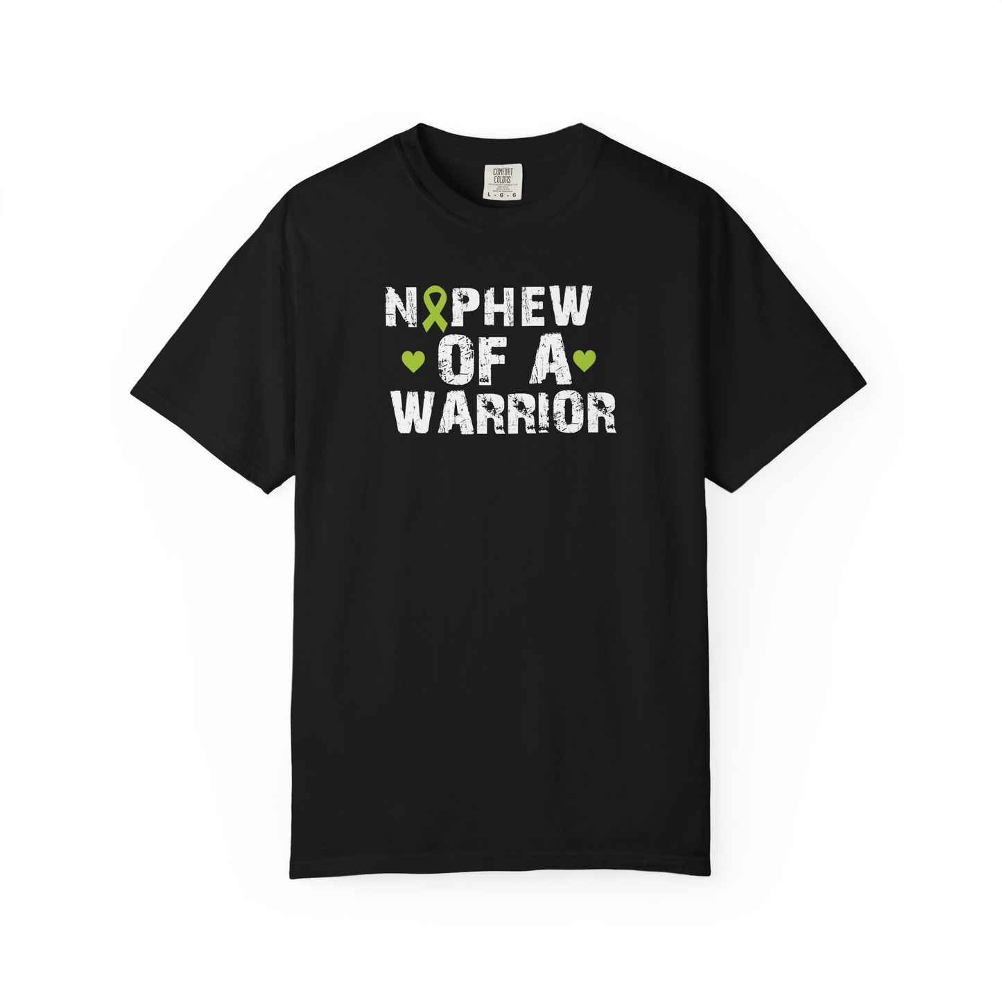 Unisex Warrior Nephew T-Shirt, Support Cancer Awareness Tee, Gift for Family, Comfortable Casual Wear, Unisex Cancer Support Shirt