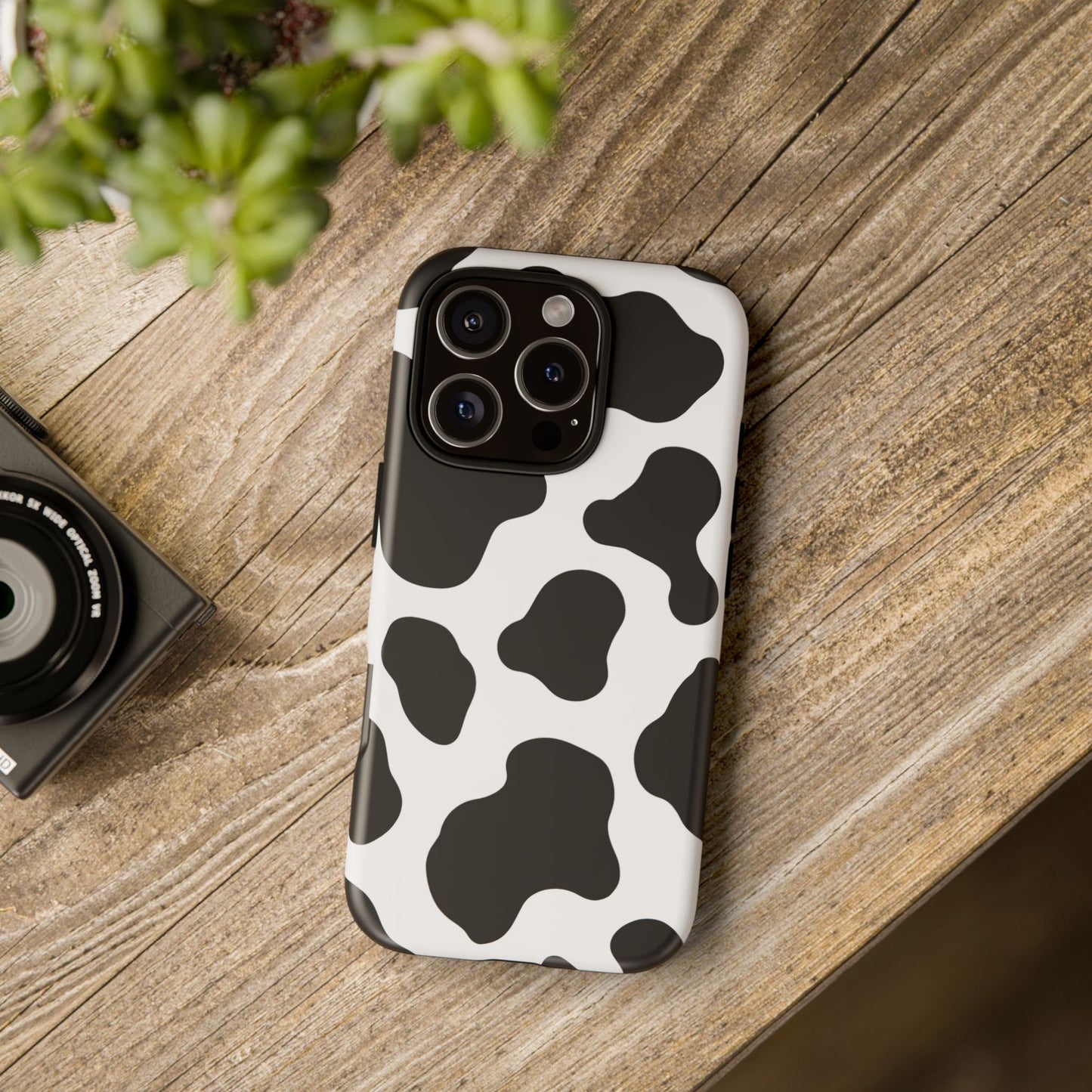 Cow Print Phone Case - Tough Cases for Trendy Protection