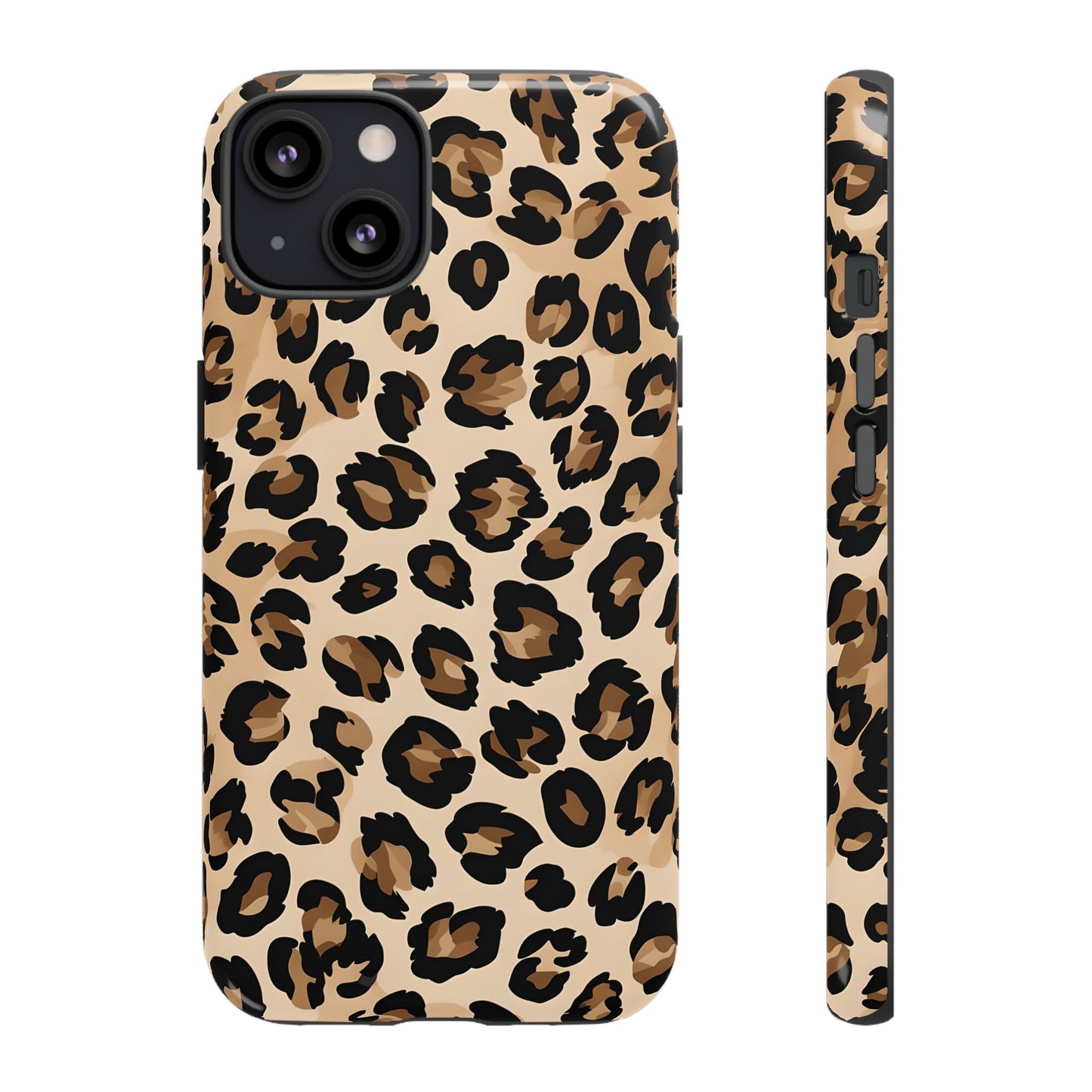 Wild Leopard Print Phone Case - Tough Protection for Animal Lovers