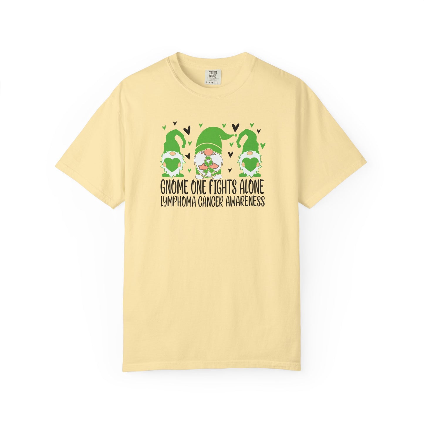 Gnome Fights Alone Tee | Lymphoma Awareness T-Shirt, Supportive Gift for Cancer Awareness Month, Unisex Shirt for Gnome Lovers, Fight [...]