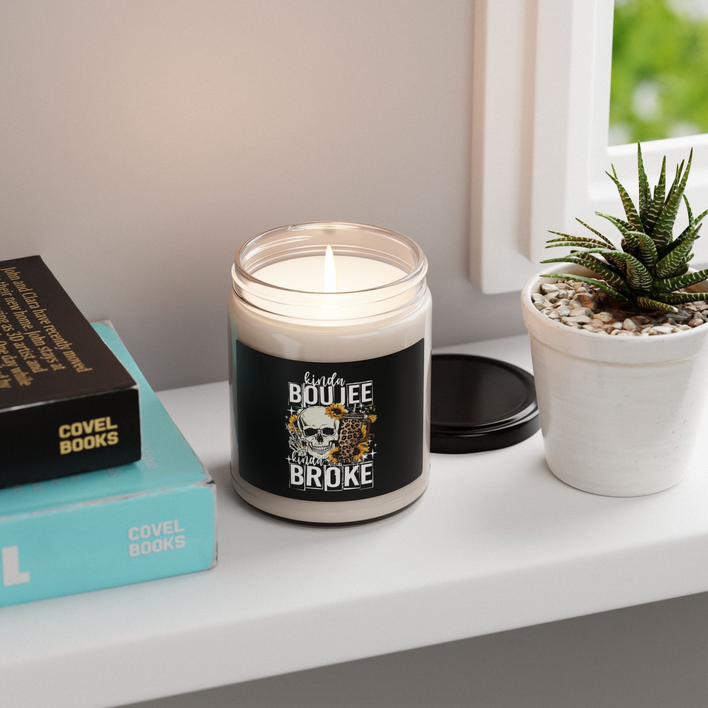 Boujee But Broke Scented Soy Candle - 9oz