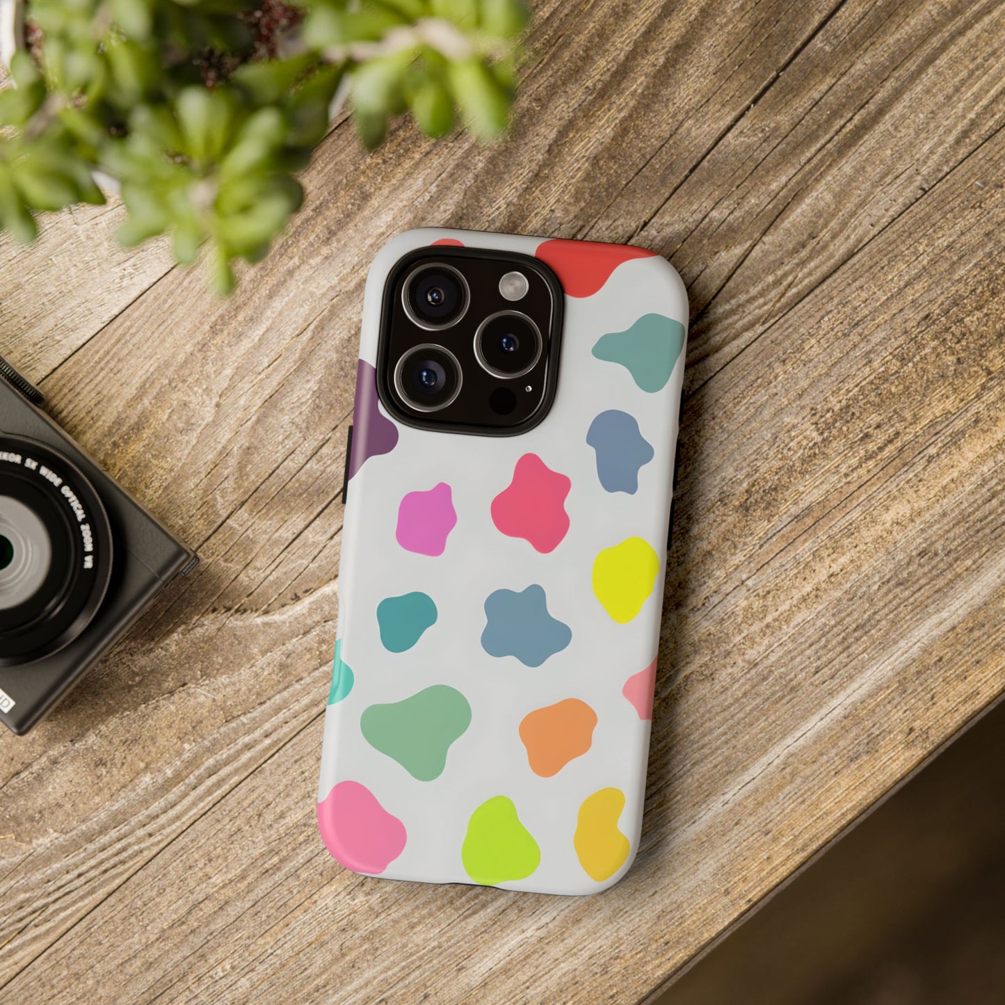 Colorful Abstract Phone Case - Tough Cases - Fun & Vibrant Protection