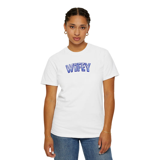 Chinoiserie-Wifey Garment-Dyed Unisex T-Shirt - Fun & Relaxed Apparel