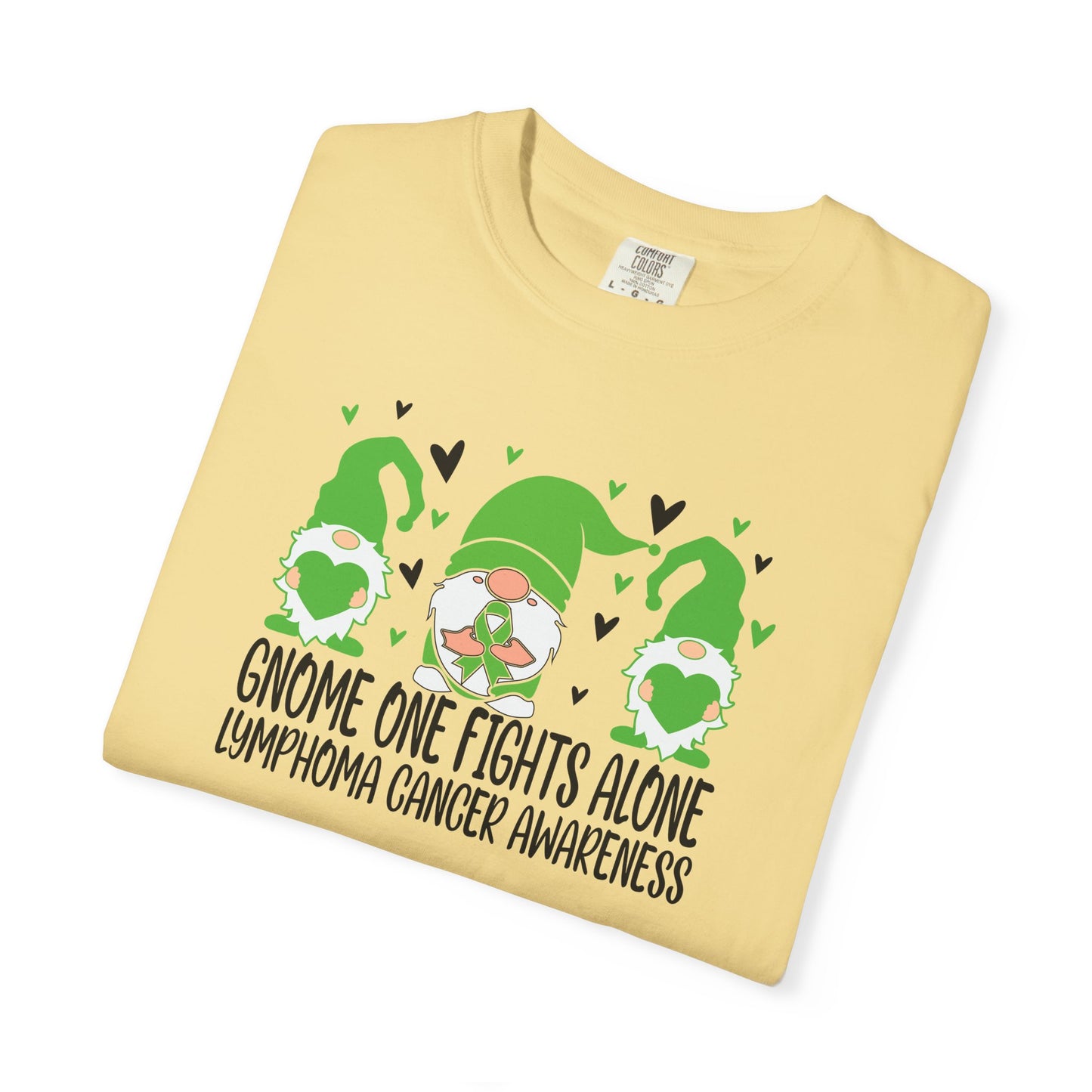 Gnome Fights Alone Tee | Lymphoma Awareness T-Shirt, Supportive Gift for Cancer Awareness Month, Unisex Shirt for Gnome Lovers, Fight [...]