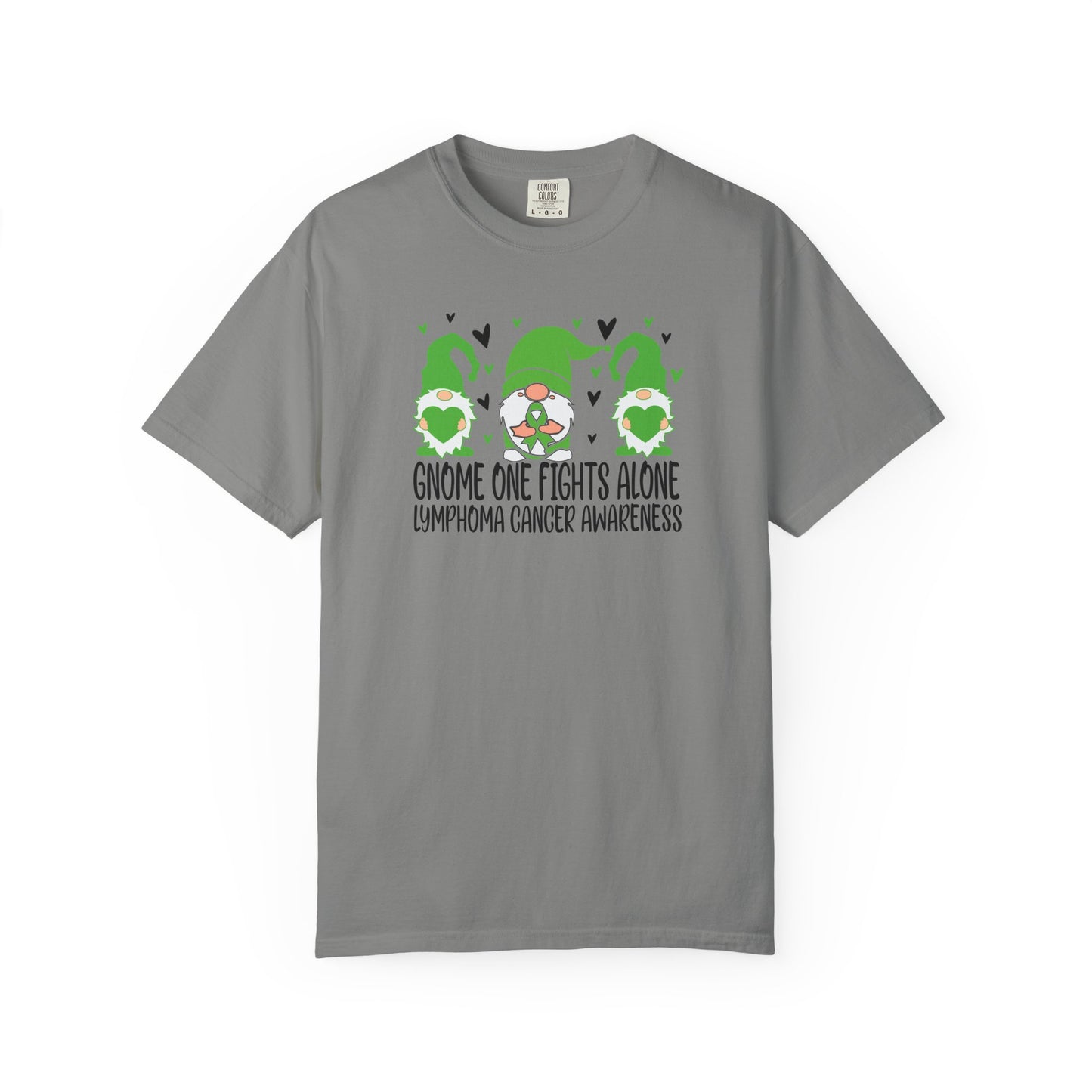 Gnome Fights Alone Tee | Lymphoma Awareness T-Shirt, Supportive Gift for Cancer Awareness Month, Unisex Shirt for Gnome Lovers, Fight [...]
