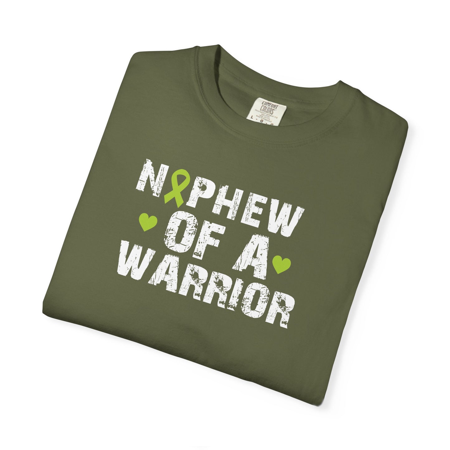 Unisex Warrior Nephew T-Shirt, Support Cancer Awareness Tee, Gift for Family, Comfortable Casual Wear, Unisex Cancer Support Shirt