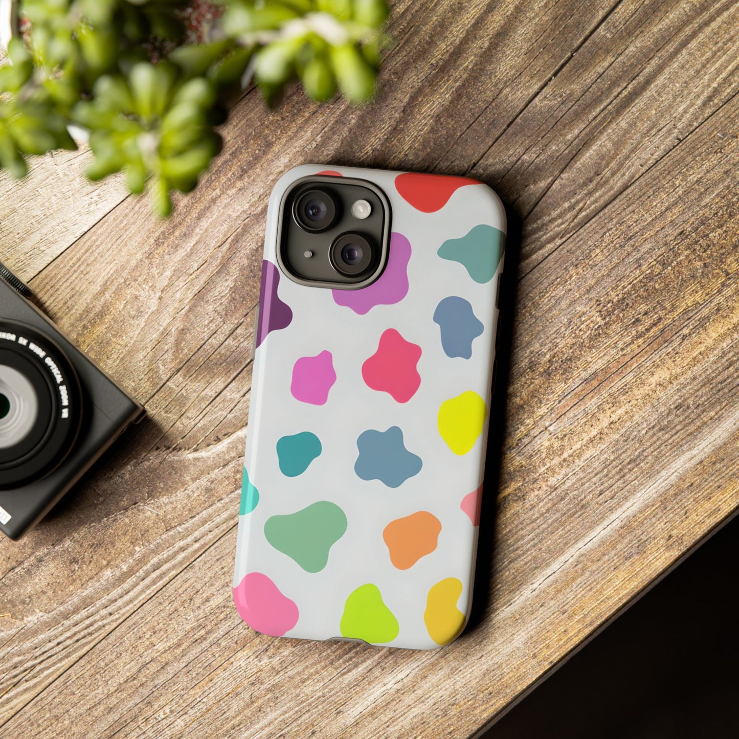Colorful Abstract Phone Case - Tough Cases - Fun & Vibrant Protection