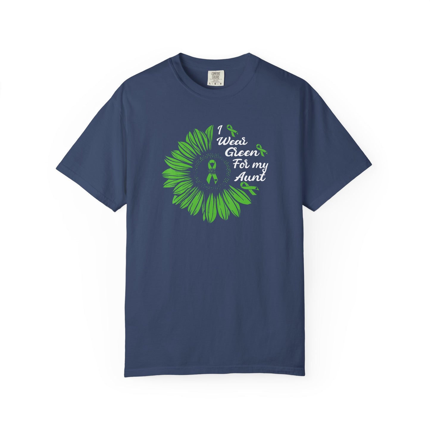 Unisex Garment-Dyed T-shirt for Aunts | I Wore Green For My Aunt | Gifts for Aunts, Family Reunion, Birthday Tee, Unique Aunt Shirt, [...]