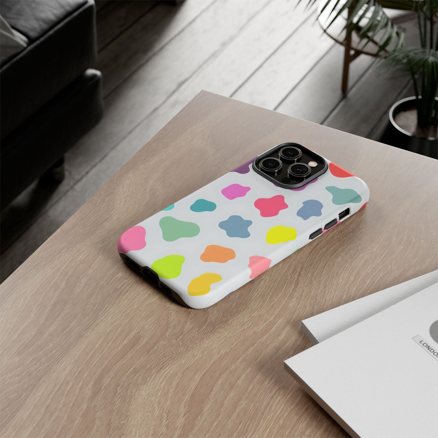 Colorful Abstract Phone Case - Tough Cases - Fun & Vibrant Protection