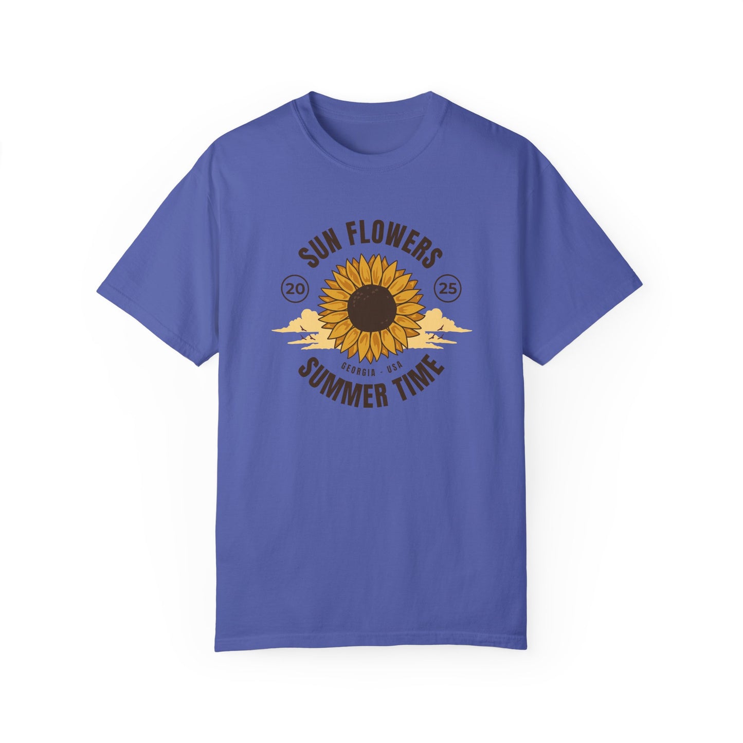 Sunflower Summer Time Unisex T-Shirt PERSONALIZED