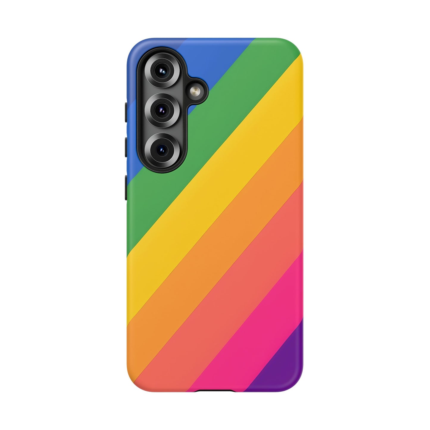 Vibrant Rainbow Phone Case - Tough & Stylish