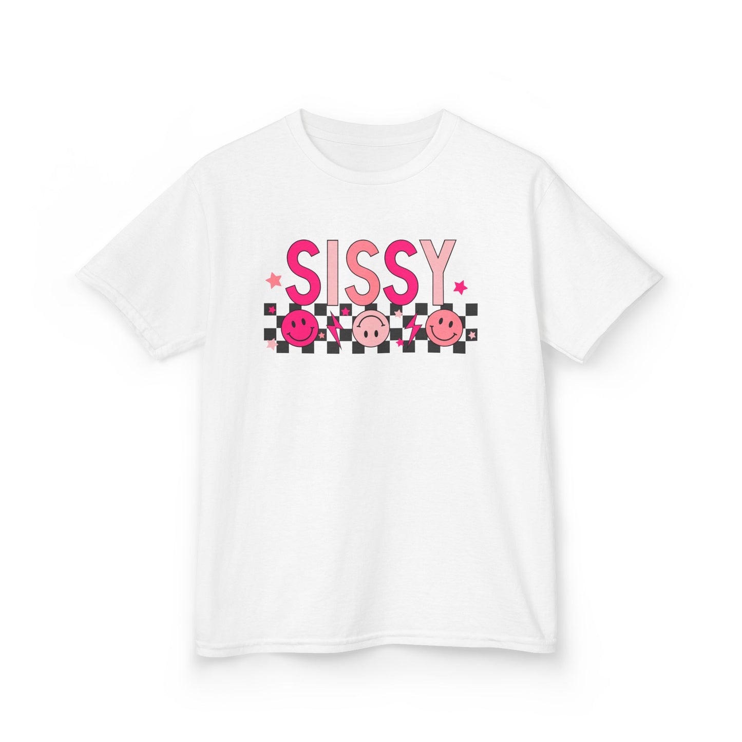Kids 'Sissy' Heavy Cotton Tee - Fun & Playful Graphic T-Shirt for Youth