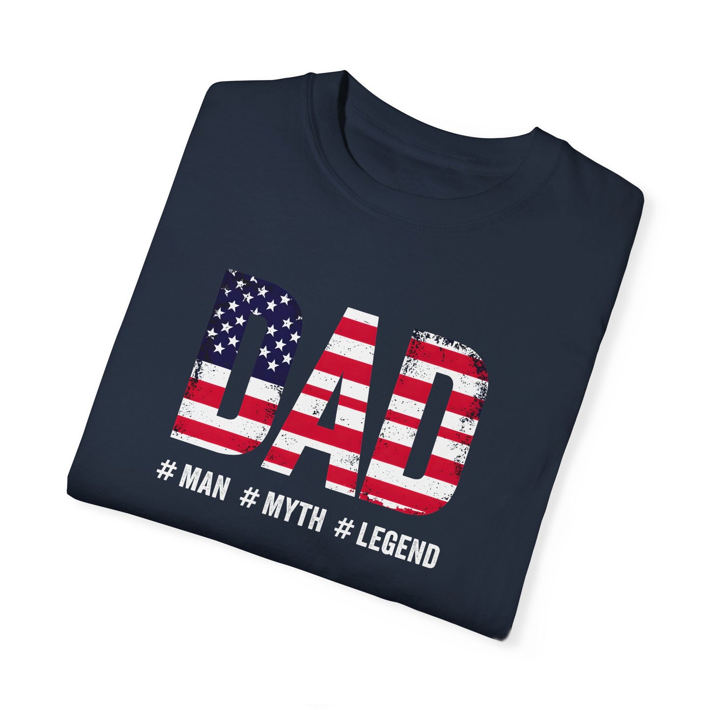 Legendary Dad Garment-Dyed Unisex T-Shirt - Perfect for Father's Day!