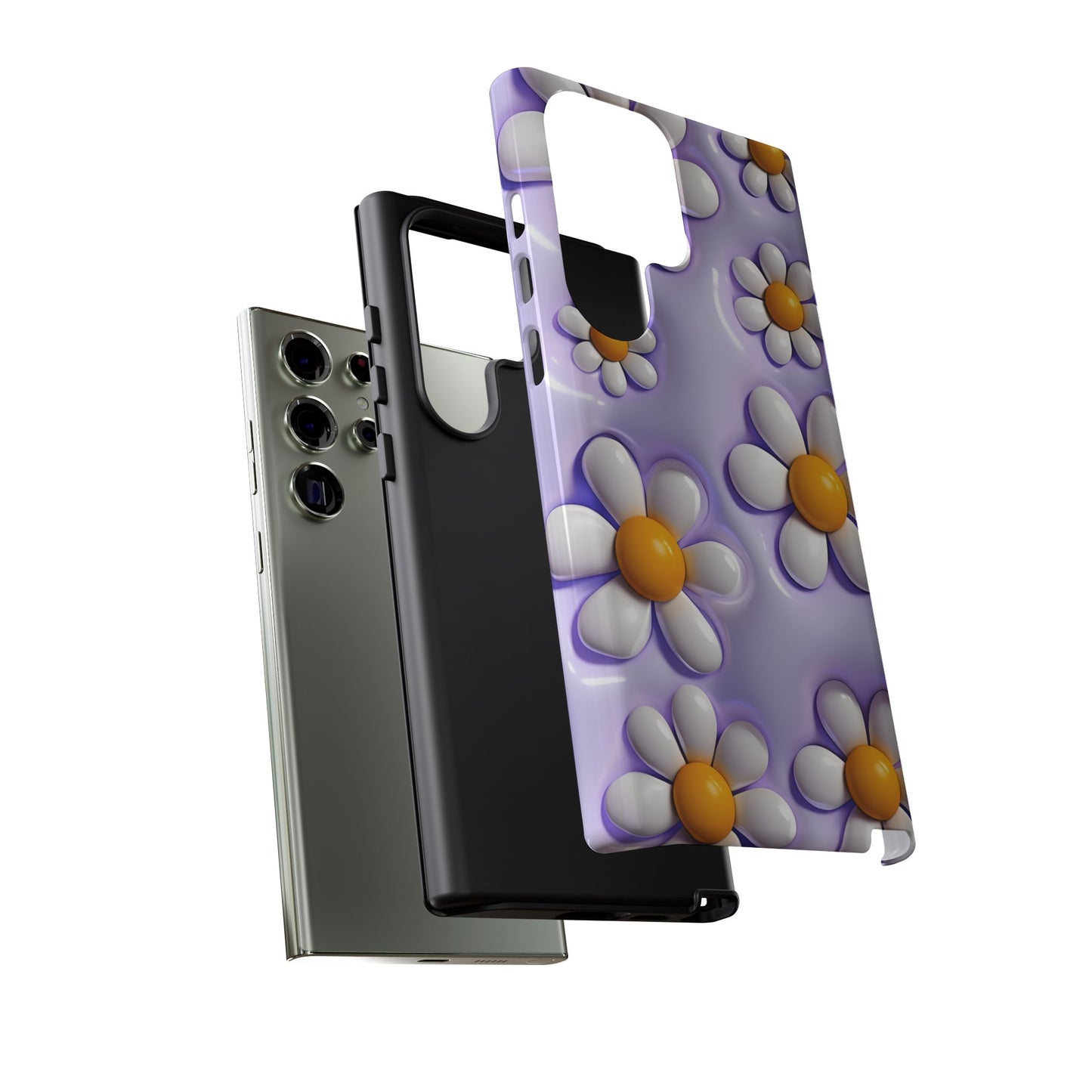 Daisy Floral Phone Case - Tough Cases for Flower Power Vibes