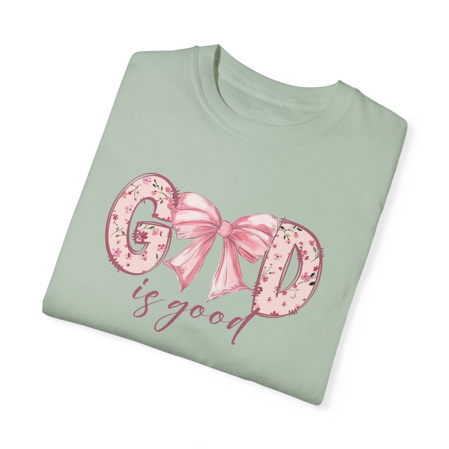 God is Good Unisex Garment-Dyed T-Shirt - Faith & Comfort Apparel