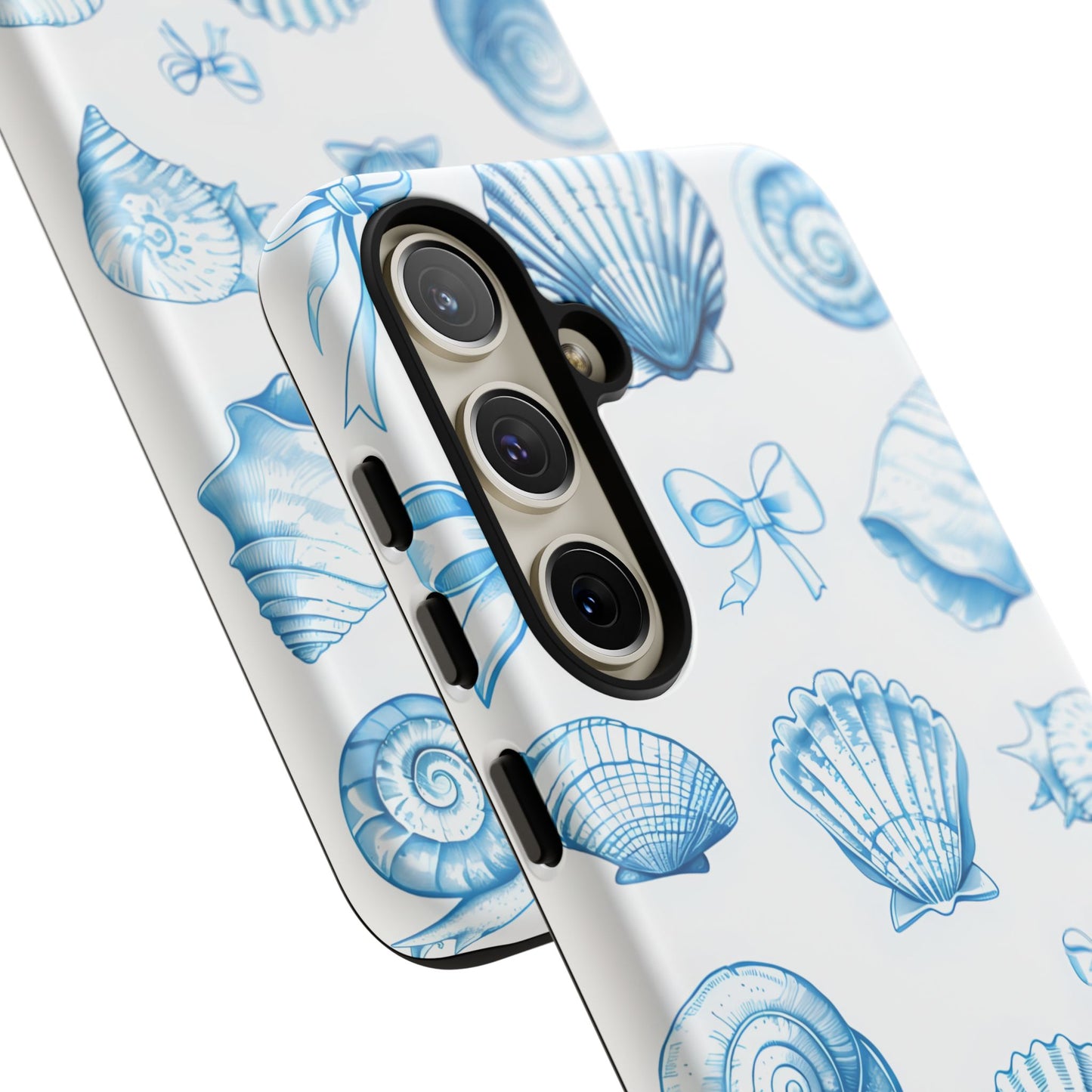 Coquette-Coastal Ocean-Themed Phone Case - Seashell and Starfish Design