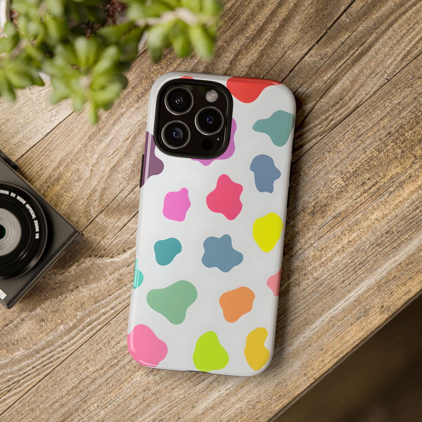 Colorful Abstract Phone Case - Tough Cases - Fun & Vibrant Protection