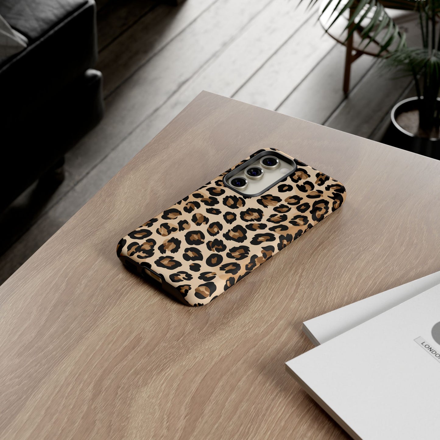 Wild Leopard Print Phone Case - Tough Protection for Animal Lovers