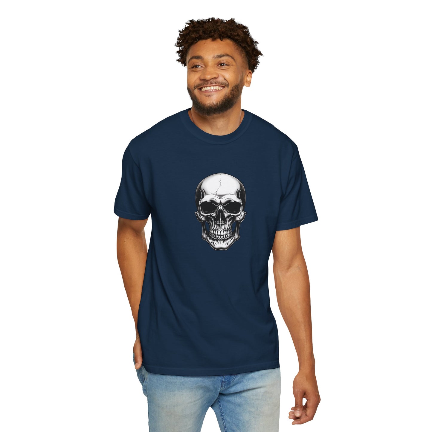 Skull Graphic Unisex T-Shirt - Edgy Fashion Statement