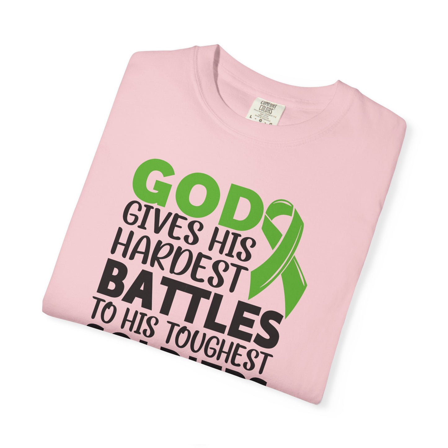 God Gives His Toughest Soldiers T-shirt, Lymphoma Awareness Tee, Unisex Garment-Dyed Shirt, Support Cancer Fighters, Gift for [...]