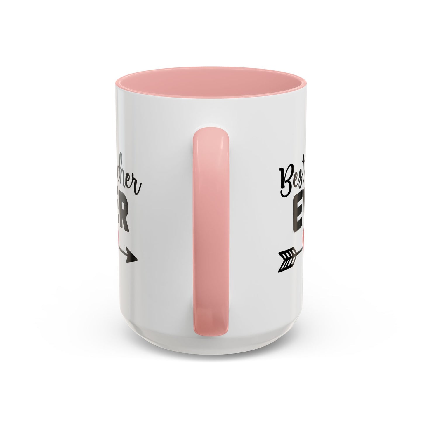 Best Teacher Ever Accent Coffee Mug - 15oz