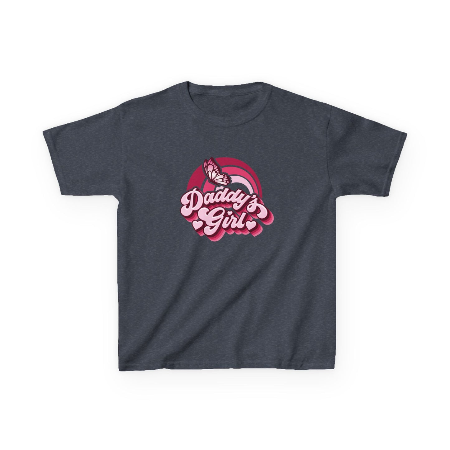 Daddy's Girl Kids Heavy Cotton™ Tee - Cute & Comfy T-Shirt for Little Princesses