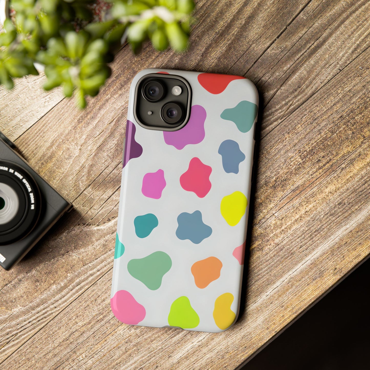 Colorful Abstract Phone Case - Tough Cases - Fun & Vibrant Protection