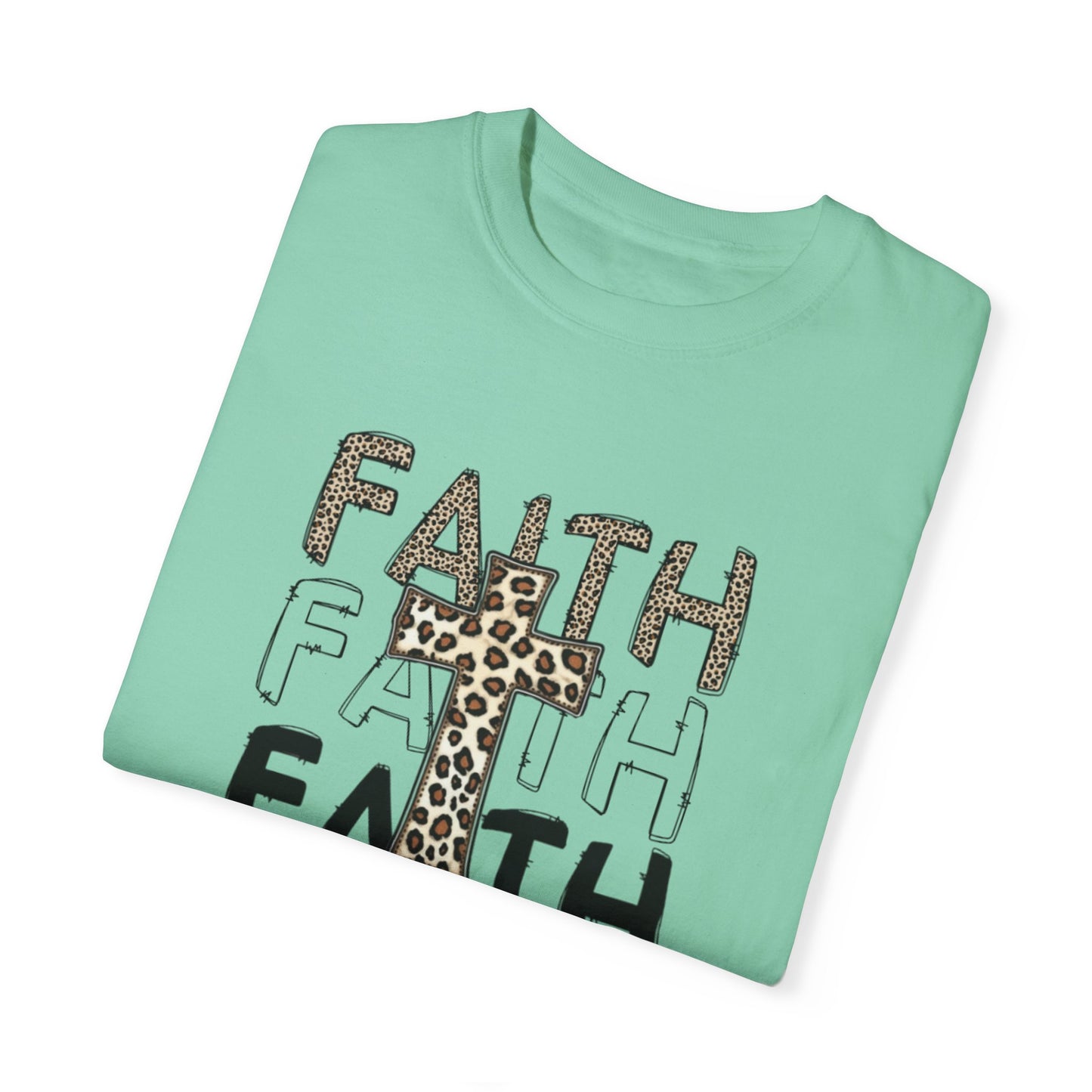 Unisex Faith Graphic T-Shirt - Giraffe Print Design for Inspirational Style