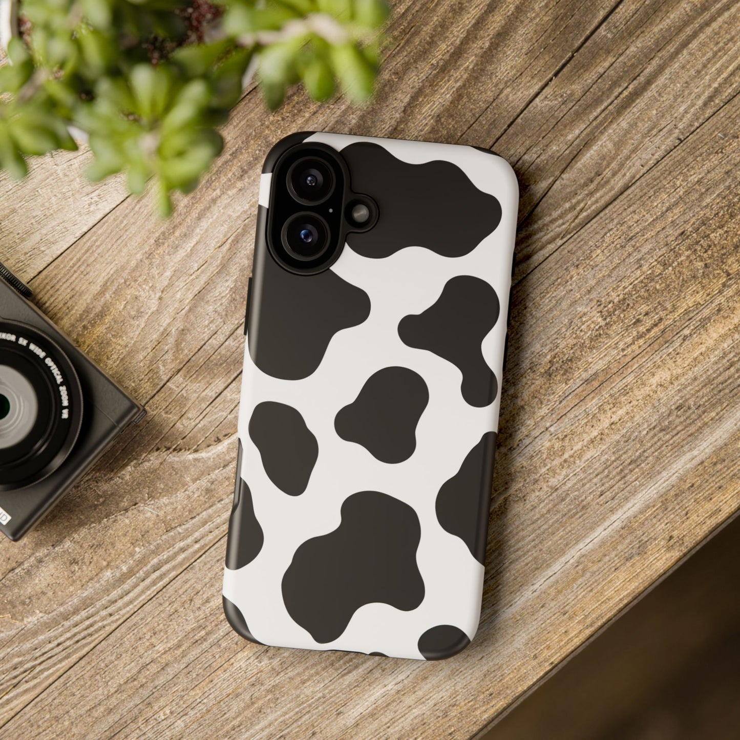 Cow Print Phone Case - Tough Cases for Trendy Protection