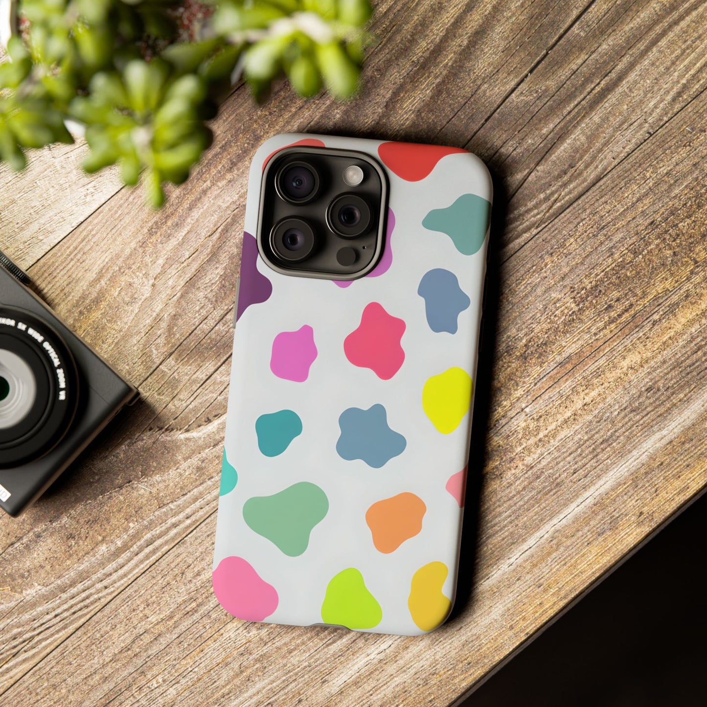 Colorful Abstract Phone Case - Tough Cases - Fun & Vibrant Protection