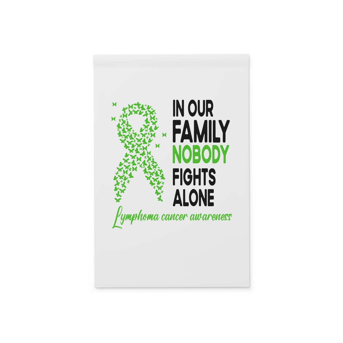 Lymphoma Awareness Garden Banner, Family Support Yard Flag, Cancer Awareness Decoration, Hope & Strength Garden Sign, Green Ribbon [...]
