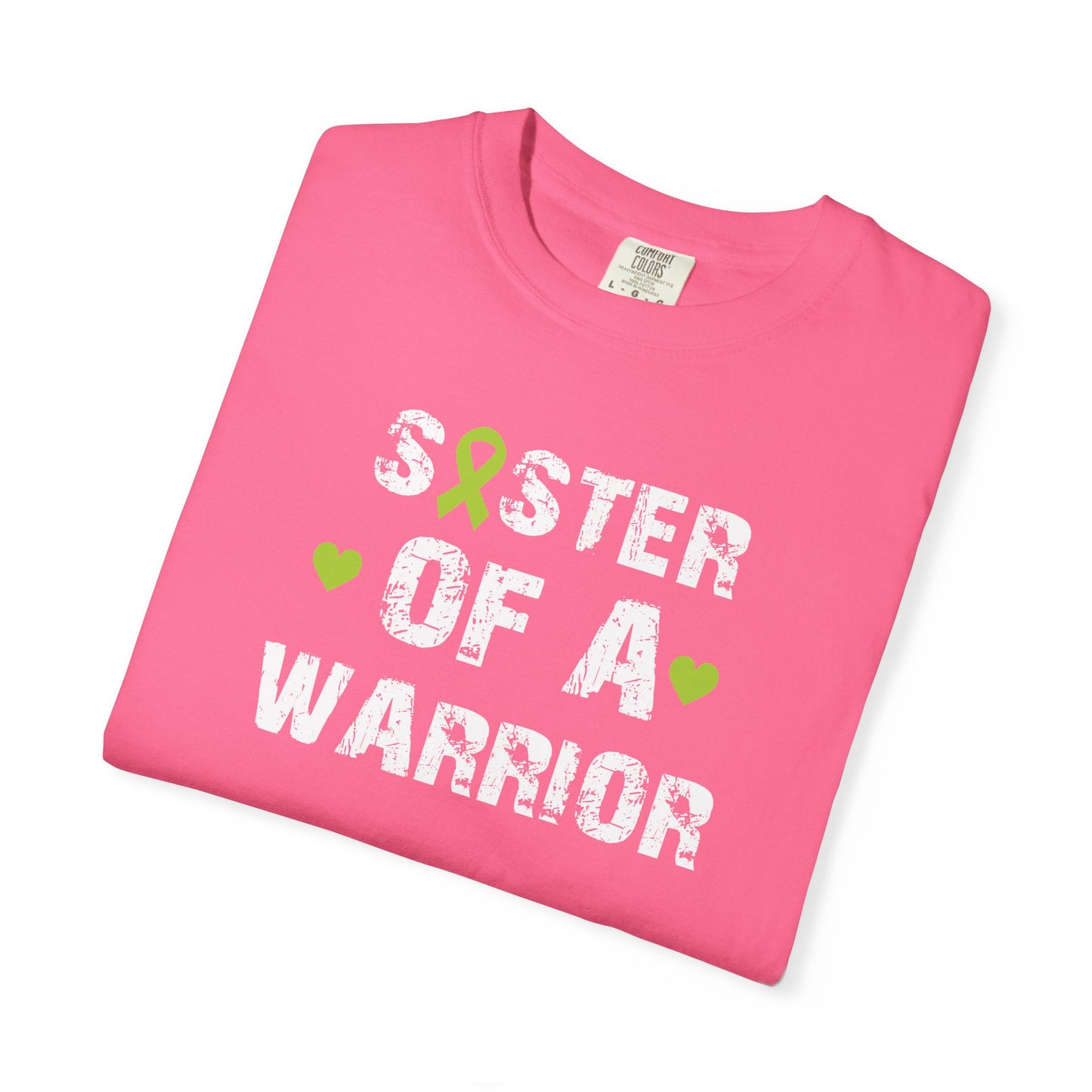 Sister of a Warrior T-Shirt, Support Shirt, Cancer Awareness Tee, Gifts for Survivors, Motivational Apparel
