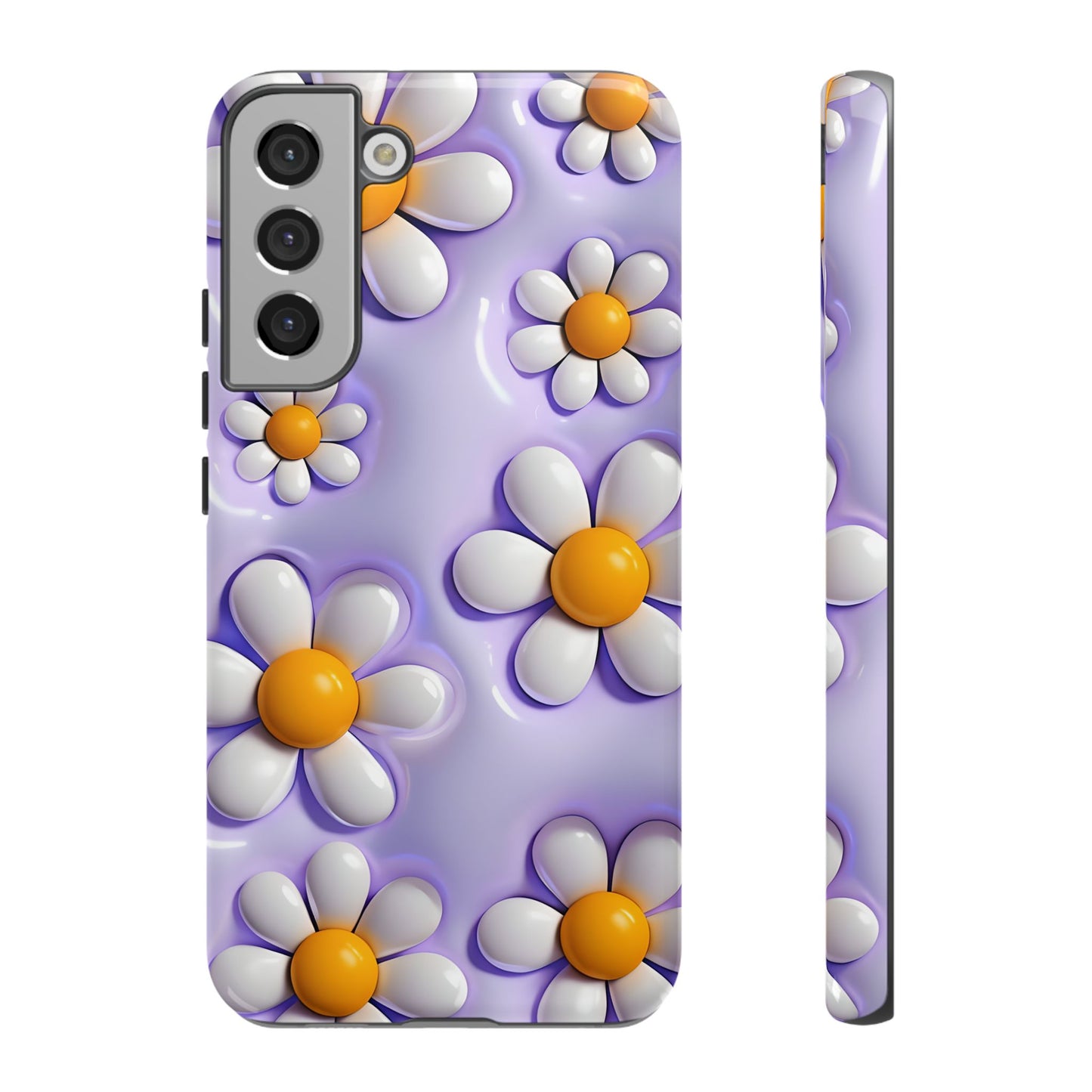 Daisy Floral Phone Case - Tough Cases for Flower Power Vibes