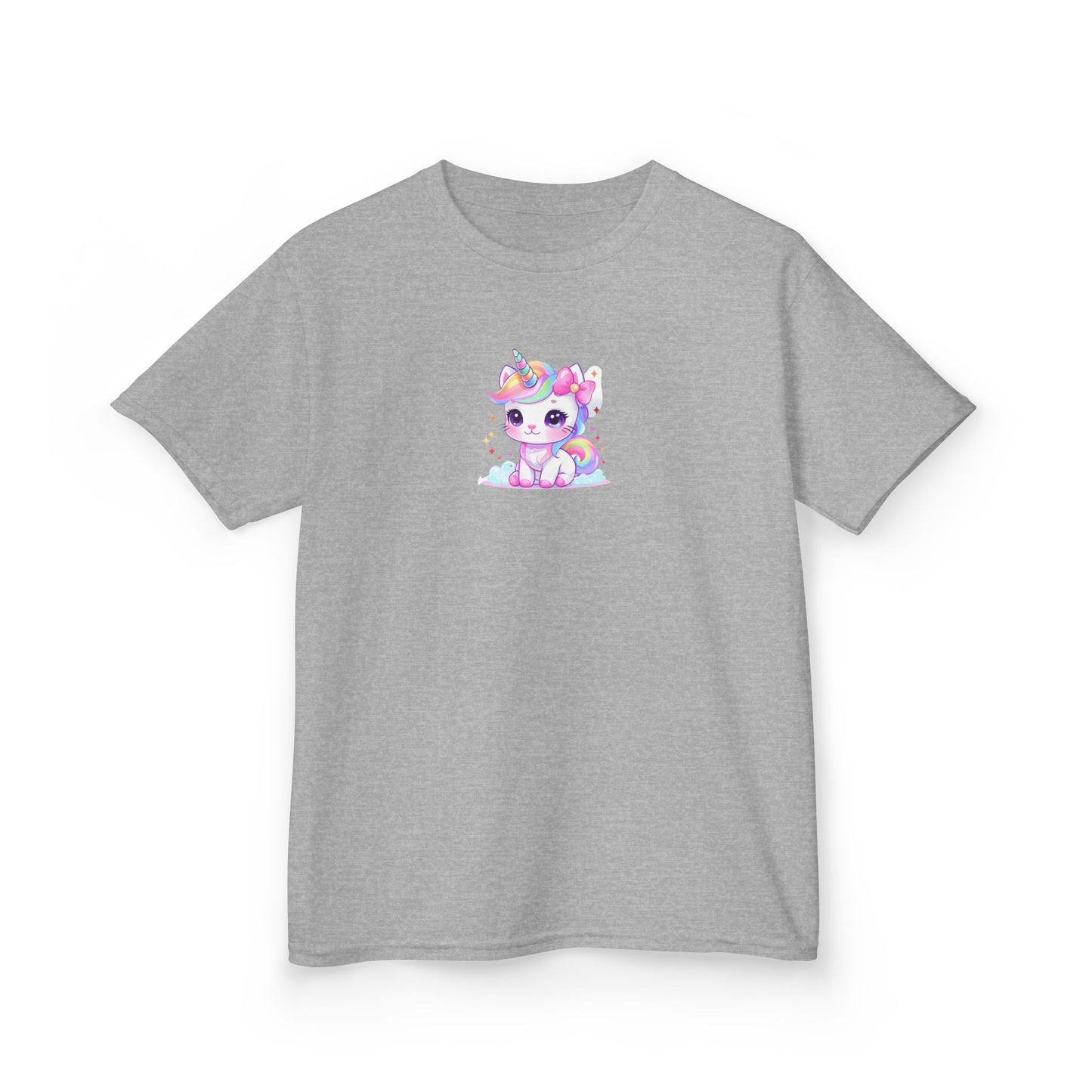 Whimsical Unicorn Kids Heavy Cotton Tee - Perfect for Birthdays & Parties