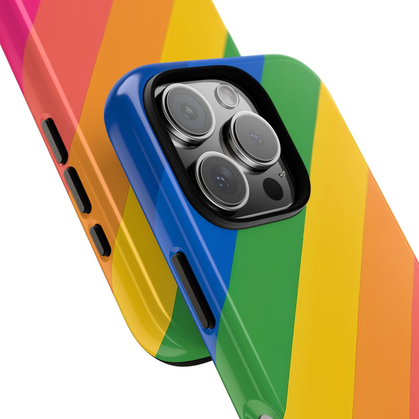 Vibrant Rainbow Phone Case - Tough & Stylish