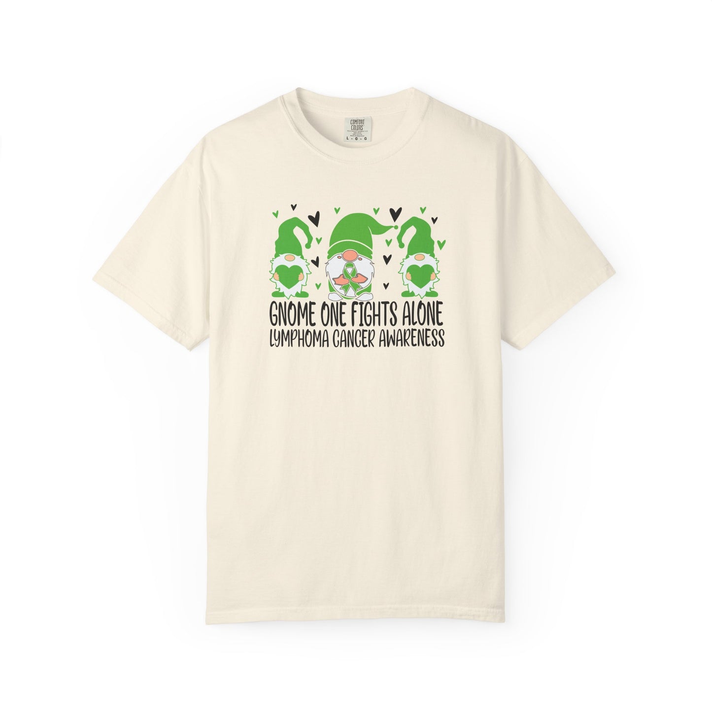 Gnome Fights Alone Tee | Lymphoma Awareness T-Shirt, Supportive Gift for Cancer Awareness Month, Unisex Shirt for Gnome Lovers, Fight [...]