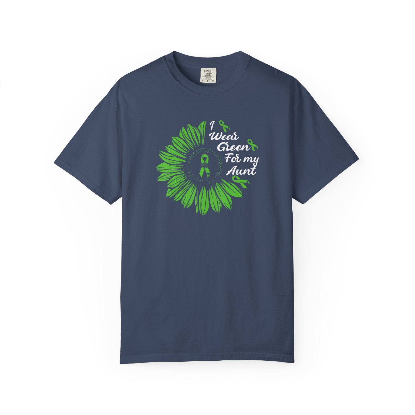 Unisex Garment-Dyed T-shirt for Aunts | I Wore Green For My Aunt | Gifts for Aunts, Family Reunion, Birthday Tee, Unique Aunt Shirt, [...]