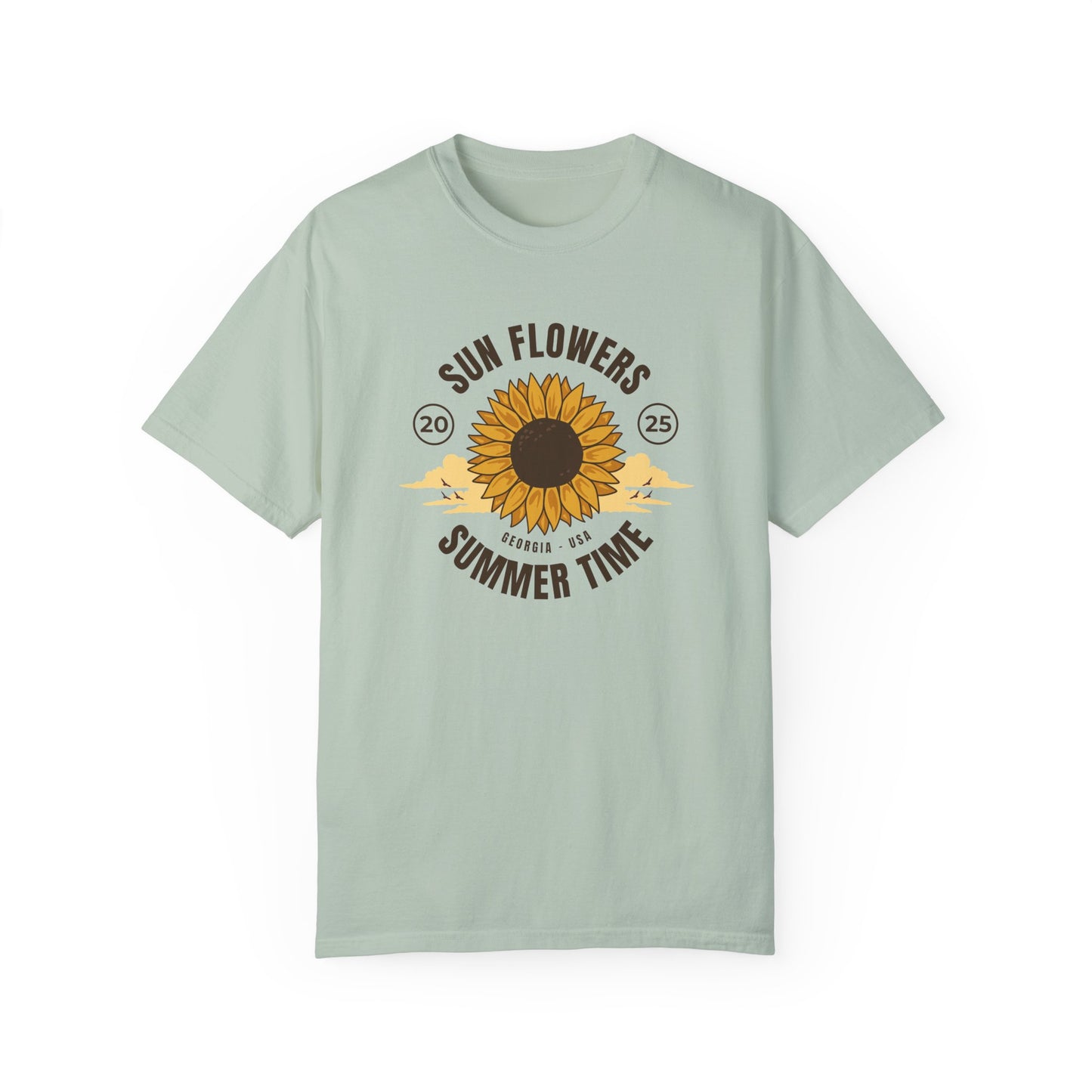 Sunflower Summer Time Unisex T-Shirt PERSONALIZED